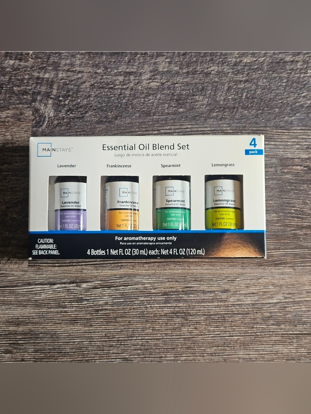 Essential Oil Blend Set 4pk 1oz Bottles